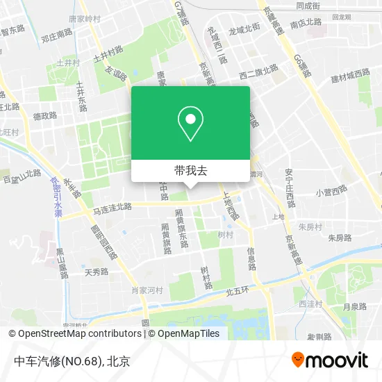 中车汽修(NO.68)地图
