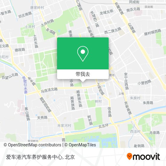 爱车港汽车养护服务中心地图