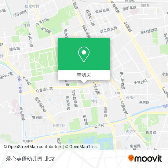 爱心英语幼儿园地图