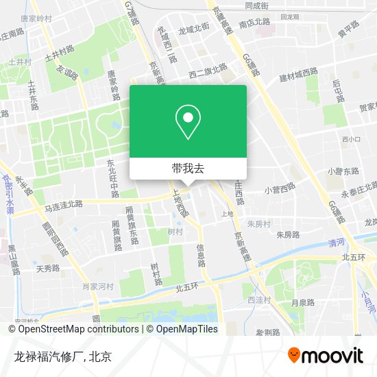 龙禄福汽修厂地图