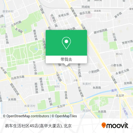易车生活社区4S店(嘉华大厦店)地图
