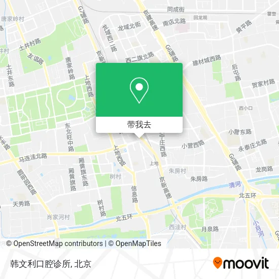 韩文利口腔诊所地图