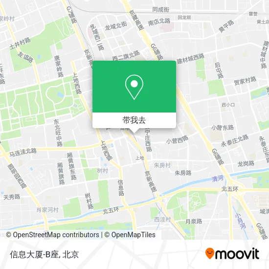 信息大厦-B座地图