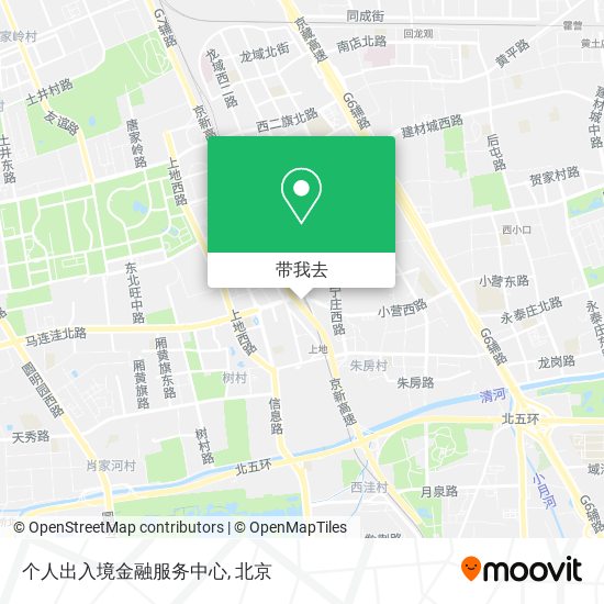 个人出入境金融服务中心地图