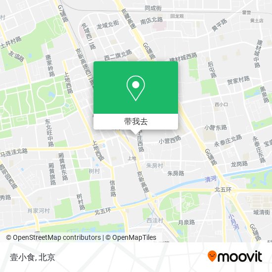 壹小食地图