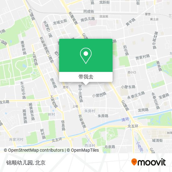 锦顺幼儿园地图