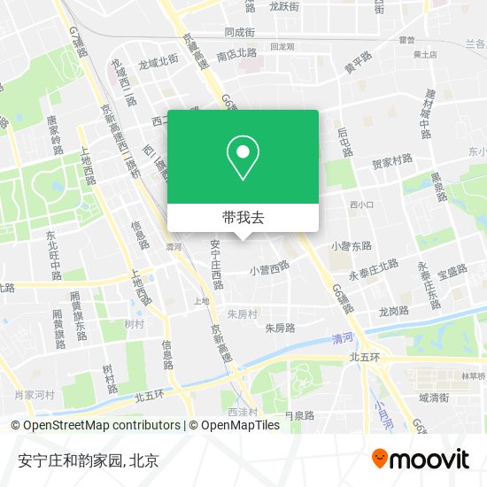 安宁庄和韵家园地图