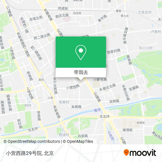 小营西路29号院地图
