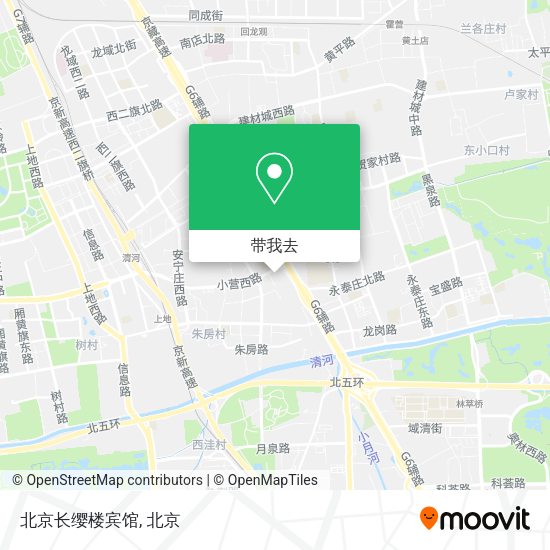 北京长缨楼宾馆地图