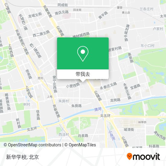 新华学校地图