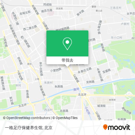一格足疗保健养生馆地图