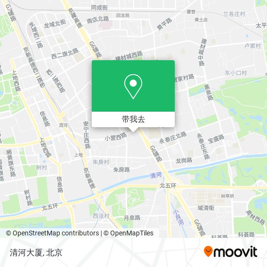 清河大厦地图