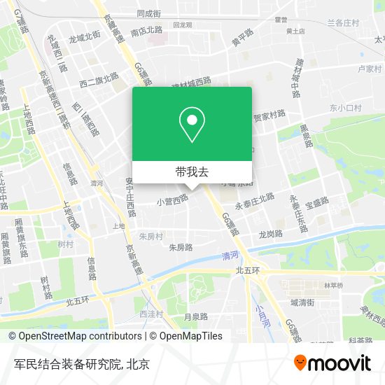 军民结合装备研究院地图