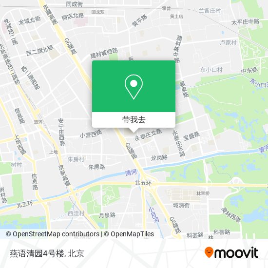 燕语清园4号楼地图