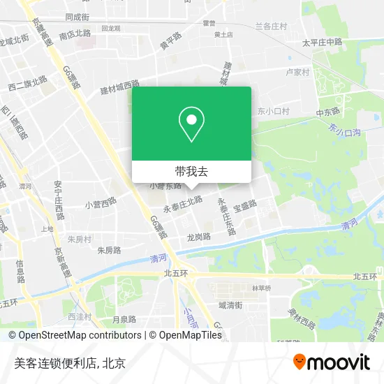 美客连锁便利店地图