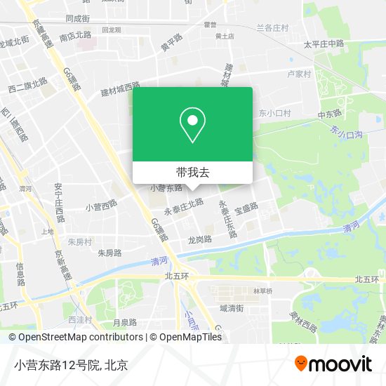 小营东路12号院地图