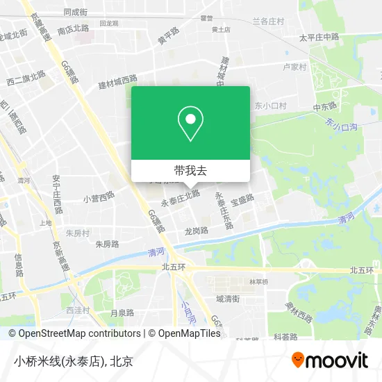 小桥米线(永泰店)地图