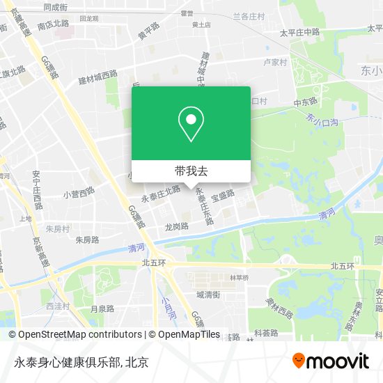 永泰身心健康俱乐部地图