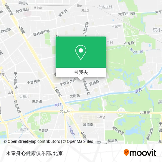 永泰身心健康俱乐部地图