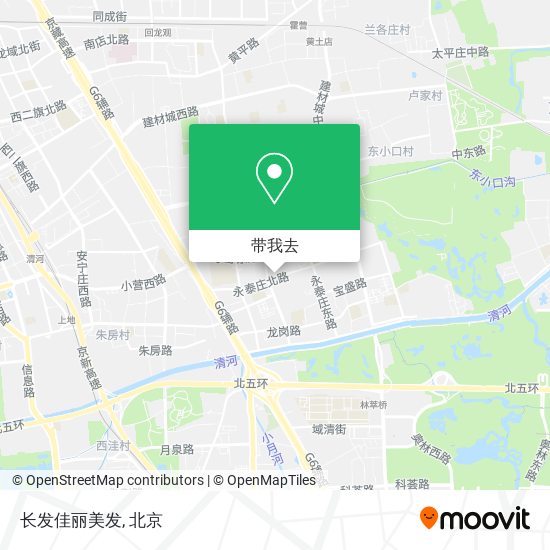 长发佳丽美发地图