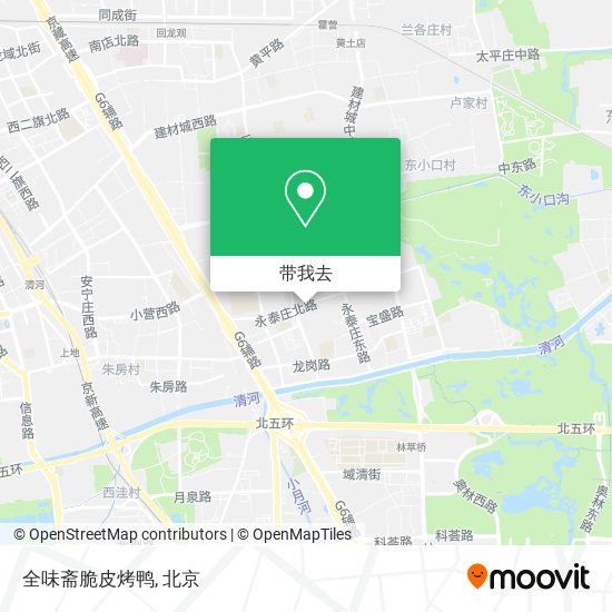 全味斋脆皮烤鸭地图