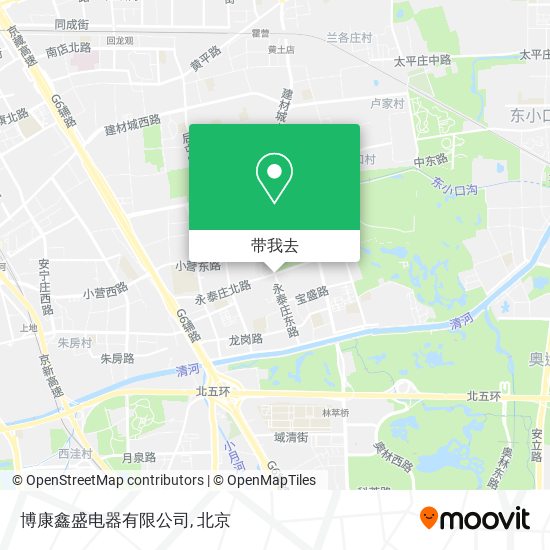 博康鑫盛电器有限公司地图