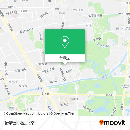 怡清园小区地图