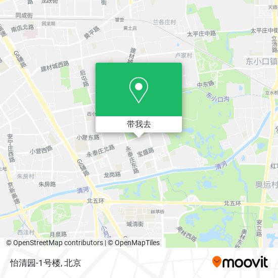 怡清园-1号楼地图