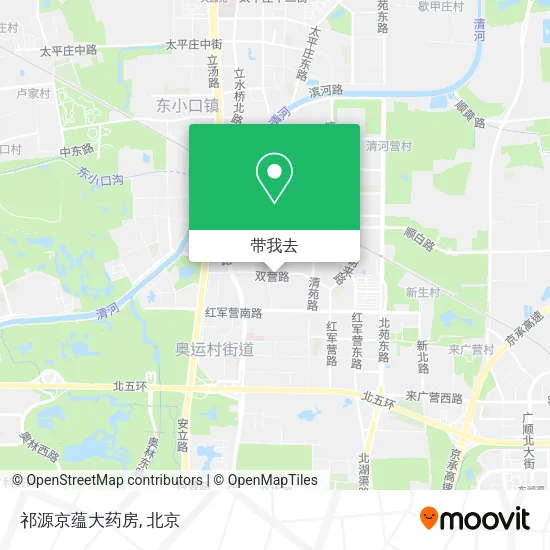 祁源京蕴大药房地图