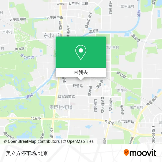 美立方停车场地图