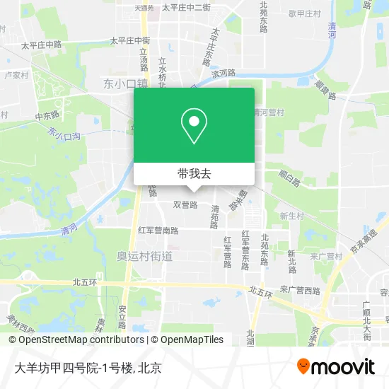 大羊坊甲四号院-1号楼地图