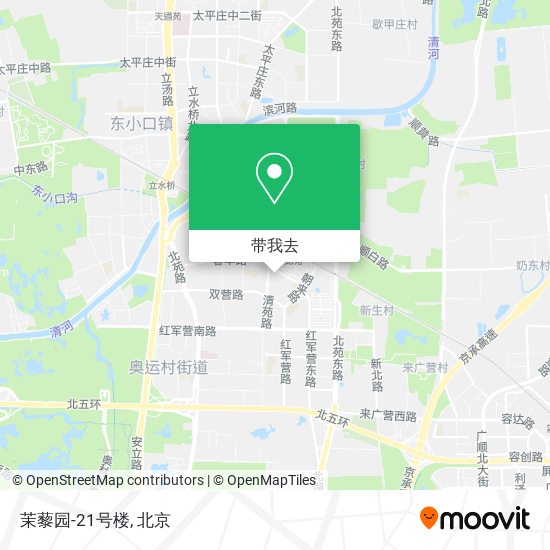 茉藜园-21号楼地图