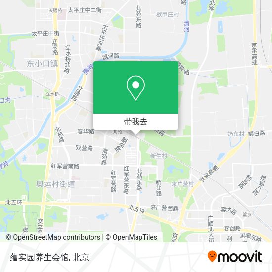 蕴实园养生会馆地图