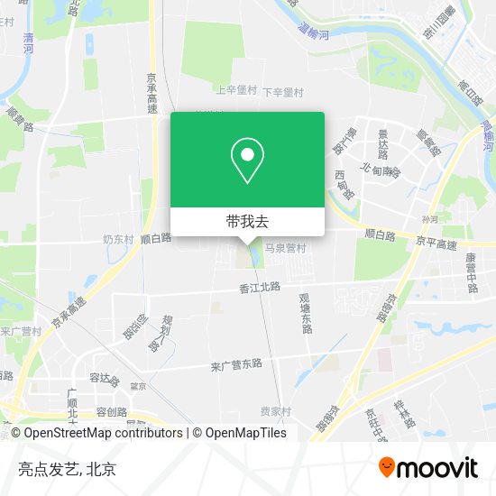 亮点发艺地图