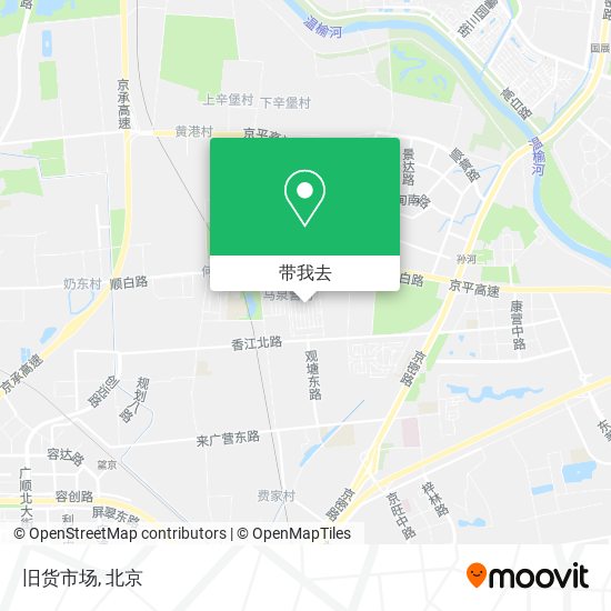 旧货市场地图
