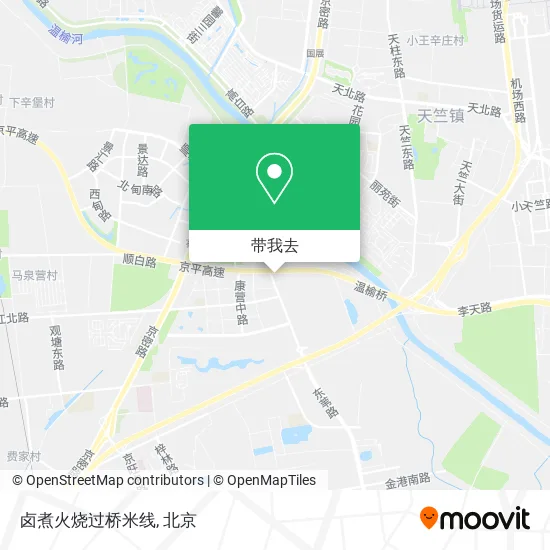 卤煮火烧过桥米线地图