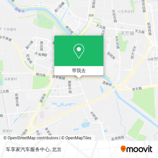 车享家汽车服务中心地图