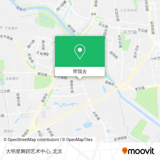 大明星舞蹈艺术中心地图