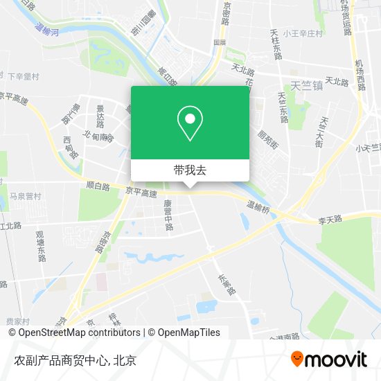 农副产品商贸中心地图