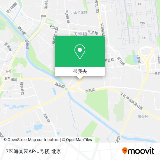 7区海棠园AP-U号楼地图