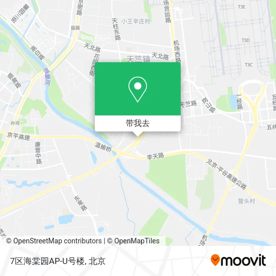 7区海棠园AP-U号楼地图
