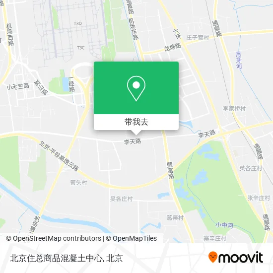 北京住总商品混凝土中心地图