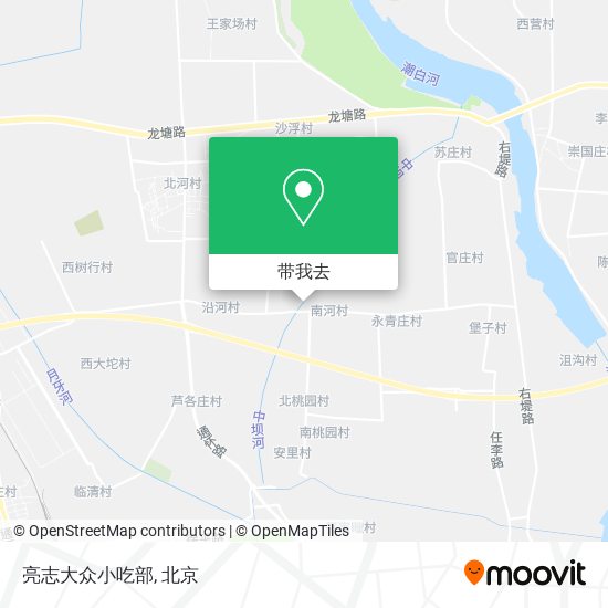 亮志大众小吃部地图