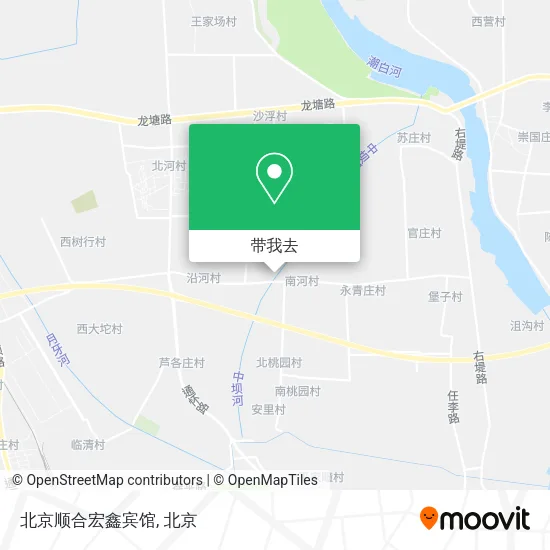 北京顺合宏鑫宾馆地图