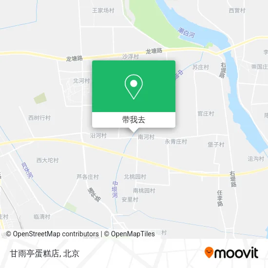 甘雨亭蛋糕店地图