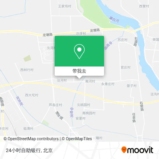 24小时自助银行地图