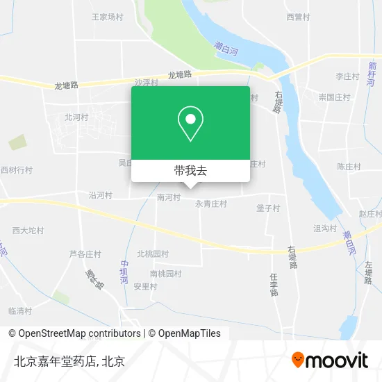 北京嘉年堂药店地图