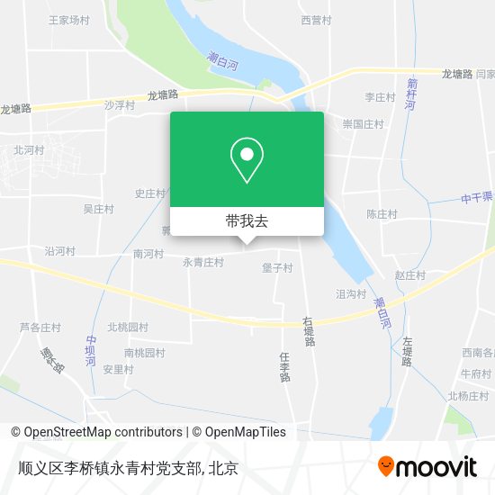 顺义区李桥镇永青村党支部地图