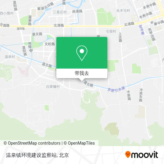 温泉镇环境建设监察站地图
