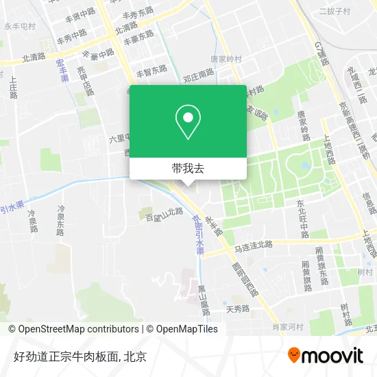 好劲道正宗牛肉板面地图
